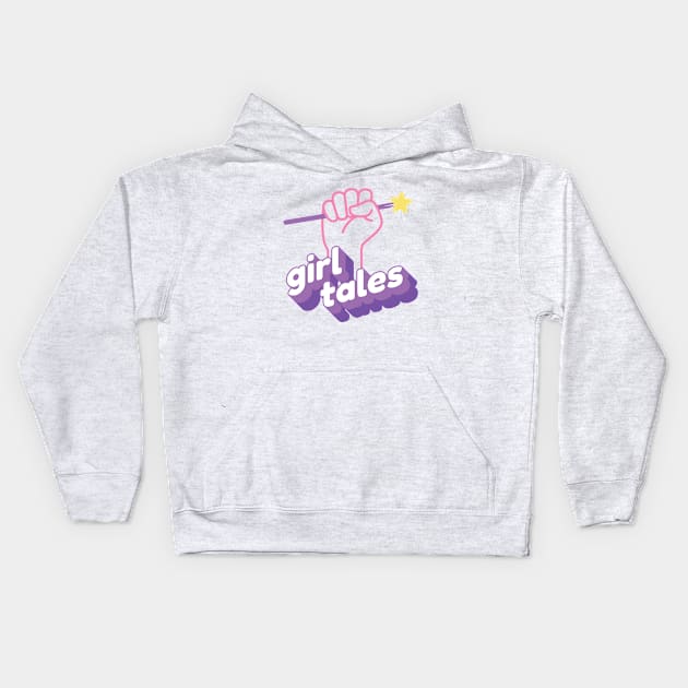 Girl Tales Cover Art Kids Hoodie by girltales